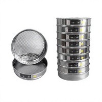 Nouvelle grille carrée haute précision pour tamis de granulats à gradation transitoire pour base de pavage en pierre concassée