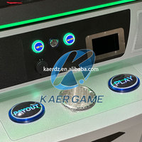 Amérique populaire 43 pouces écran Amusement Arcade Game Machine Lock Link Game 4 in1