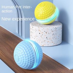 ของเล่นสัตว์เลี้ยงอัจฉริยะ 360 °   ของเล่นลูกบอลอัจฉริยะสำหรับสุนัขและแมว พร้อมไฟ แสงสีสันสวยงาม ชาร์จด้วยพอร์ต Type-C ลูกบอลกลิ้งได้สำหรับแมว - Product Image 1