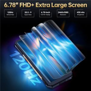 สำหรับ OUKITEL WP30 Pro หน้าจอ 6.78 นิ้ว 12GB+512GB แบตเตอรี่ 11000mAh ชาร์จเร็ว 120W กล้องหลัก 108MP ชิปประมวลผล Dimensity 8050 ระบบปฏิบัติการ Android 13 ของแท้จากโรงงาน รองรับ CDMA GSM - Product Image 6