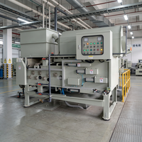 Mesin Pengeringan Air Limbah Industri Tangki MBR Filter Belt Press Filtrasi 500L/Jam 380V/220V 1 Tahun