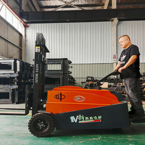 2025 Neue budget freundliche 1T Elektro stapler 48V 800mm Schmal gang heber mit 2m Hubhöhe 2025 - Product Image 3