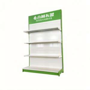 Étagères de supermarché en bois, chariots de vente, présentoirs de magasin, étagères de présentation, étagères pour poussettes, utilisées pour la mise en valeur des produits en supermarché - Product Image 1