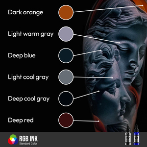 Ensemble d'<span class=keywords><strong>encre</strong></span> <span class=keywords><strong>de</strong></span> tatouage permanent Hawink en gros, 14 couleurs, <span class=keywords><strong>encre</strong></span> <span class=keywords><strong>de</strong></span> tatouage professionnelle pour microblading, peau du corps, pour studio <span class=keywords><strong>de</strong></span> tatouage - Product Image 4