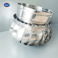 Extracteur d'air centrifuge MW 100mm 160mm 200mm 300mm pour toiture, ventilateur de ventilation pour construction résidentielle en aluminium