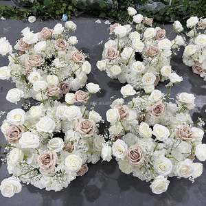 Guirlande <span class=keywords><strong>de</strong></span> fleurs <span class=keywords><strong>de</strong></span> 2 mètres <span class=keywords><strong>de</strong></span> long chemins <span class=keywords><strong>de</strong></span> <span class=keywords><strong>table</strong></span> mariage <span class=keywords><strong>chemin</strong></span> <span class=keywords><strong>de</strong></span> fleurs rose poussiéreux pour décoration <span class=keywords><strong>de</strong></span> toile <span class=keywords><strong>de</strong></span> fond d'arche <span class=keywords><strong>de</strong></span> mariage - Product Image 3