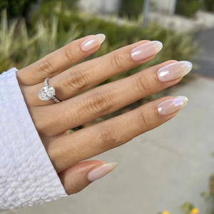 <span class=keywords><strong>Uñas</strong></span> Postizas <span class=keywords><strong>Elegantes</strong></span> de Acrílico con Forma de Almendra, Cobertura Completa, Hechas a Mano, Estilo Simple, Proveedor OEM ODM, Longitudes Larga/Corta/Media - Product Image 3
