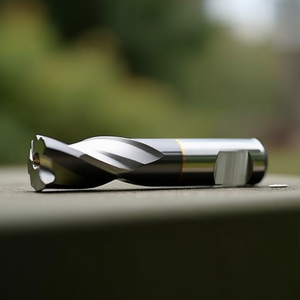 Standard Carbide Milling <b>Cutter</b> Ta1402 Nano TiAlN Coated 30 Degree Helix Extra Short For Grooves 3 Cutting <b>Edges</b> With Att - Product Image 3