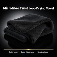 Toalla de microfibra de bucle retorcido para lavado de coches 600gsm 950gsm, sin arañazos, sin pelusas, paño de secado para detallado automotriz, logotipo personalizado
