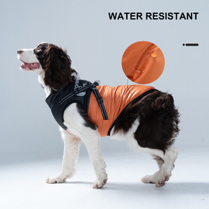 Ropa para Perros al por Mayor, Chaqueta de Invierno para Perros Grandes con Arnés, Personalizable con Logotipo, Resistente al Viento, de Poliéster - Product Image 3