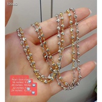 Collar de Cadena de Oro de 18K de Lujo, Joyería Fina Elegante para Mujer, Regalo de Boda