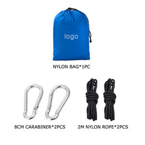 थोक हल्के तह एकल और डबल व्यक्ति आउटडोर पोर्टेबल शिविर हैममॉक - Product Image 6