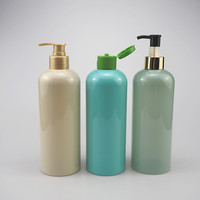 250ml 300ml 400ml 500ml Shampooing pour soins de la peau Crème solaire Bouteille de lotion en plastique