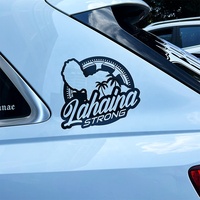 Autocollant de voiture personnalisé étanche résistant aux UV autocollant de logo de voiture autocollants de voiture de course 3D autocollants de décoration de pare-brise de pare-chocs
