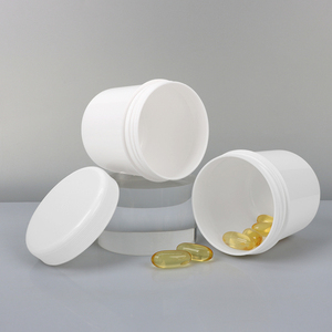 Nueva llegada QOR Botella cilíndrica de plástico PP blanca de 250 ml con tapa de rosca para uso cosmético - Product Image 4