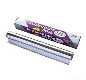 Oferta de <span class=keywords><strong>Bo</strong></span> <span class=keywords><strong>Yu</strong></span>: Rollo Pequeño de Papel de Aluminio Desechable de 300-450 mm, Precio por Kilo - Product Image 1
