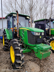 Agricoltura <span class=keywords><strong>John</strong></span> Deer 4 ruote trattore usato con cabina 90hp 95hp 100hp in vendita con anno di produzione 2016 - 2021 - Product Image 3