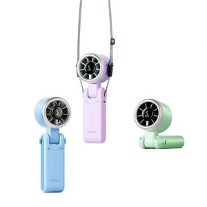 Mini Handheld Rechargeable <b>Battery</b> <b>Operated</b> Low Noise Small Type C Fast Charging Portable Cooling Fan - Product Image 4