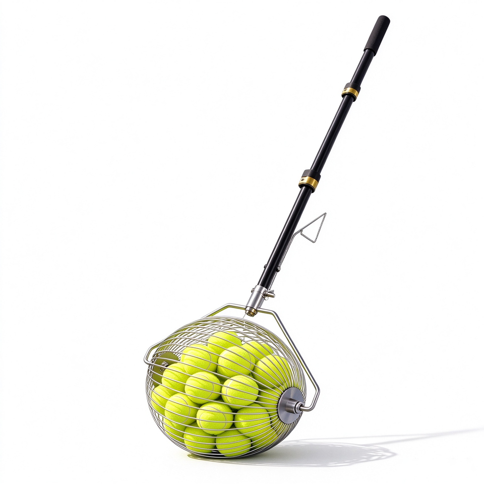 Telescopic Tennis Ball Picker, Multi Ball Collector for Tennis ...
