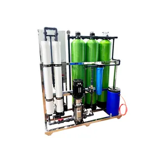 500LPH 132GPH Pure Mineral Drinking Water System Equipment Large Scale Water Purification System