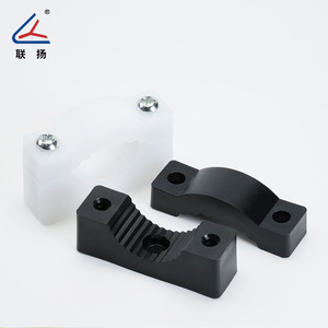 Clip de câble Lianyang YX-123, clip rond en plastique pour la fixation des câbles et des fils - Product Image 2