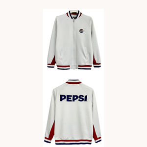 Chaqueta de Béisbol de Alta Gama, Holgada, con Logotipo Personalizado Estampado, Sudadera con Parches, Estilo Béisbol, Chaqueta de Trabajo - Product Image 6