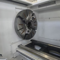 Torno CNC Horizontal Automático Fanuc CAK61125, 1250mm de Giro Máximo, 1500mm entre Centros, 105mm de Diámetro del Husillo, para Torneado Pesado