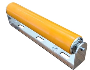Polyurethaan Gietijzeren Lagerwielverzorgende Roller Voor Materiaalbehandelingsapparatuur Voor Transportbandmachines Voor Mijnbouw - Product Image 2
