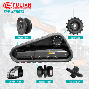 Приводной V0511-21110 звездочки для Kubota SVL65 SVL75 SVL7C, запчасти для ходовой части, запасные гусеничные звездочки - Product Image 2