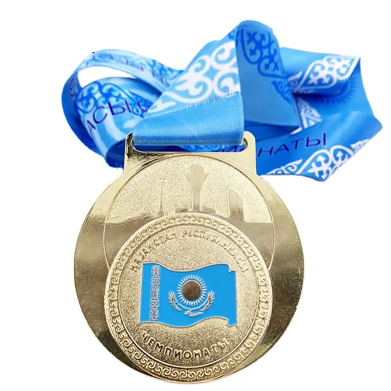 2023 Cheap and high quality sports metal medals and trophies for running