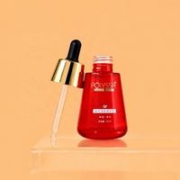 Botol Penetes Kaca Semprot Warna Logo Kustom 50ml Botol Kemasan Serum Kosmetik