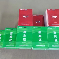 Badges d'événement à puce RFID de contrôle d'accès personnalisés carte d'identité VIP Pass