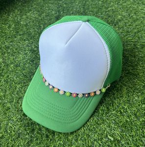 2025 été nouveauté personnalisé casquette chaîne bijoux perle camionneur chapeau breloque accessoire - Product Image 3