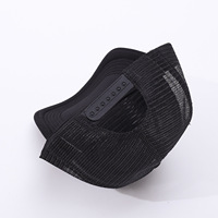 Casquette de baseball respirante et polyvalente avec imprimé « Strike Letter » pour couples, style camionneur en maille