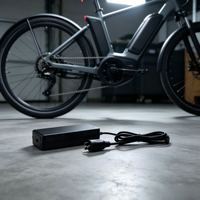 Chargeur de batterie au lithium 42V4A, connecteur 3 broches pour trottinette électrique, adaptateur de chargeur noir ABS+PC avec certification CE ROHS