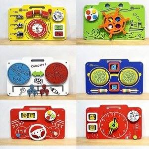Jeu mural extérieur pour maternelle : Excavatrice mécanique, labyrinthe mural, jeu de manioplage, puzzle pour enfants - Product Image 3