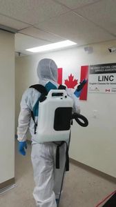 Pulvérisateur électrique à brouillard froid 10L pour usine, nébuliseur électrique à brouillard UV - Product Image 2