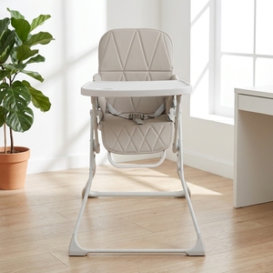 Chaise haute pliable portable pour bébé, chaise haute en plastique pour enfants avec fonctions de sécurité pour la cuisine, chaises pour fêtes d'enfants - Product Image 3