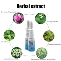 Sprays nasaux aux herbes chinoises traditionnelles pour le soin du nez en cas de sinusite chronique, et patchs pour le corps – Produit de santé