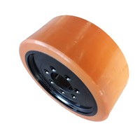 Roue motrice en polyuréthane 0029903814 |   Remplacement pour les chariots à bras télescopiques Linde R14/R16/R20 |   Pneu de traction en PU à haute résistance à l'usure