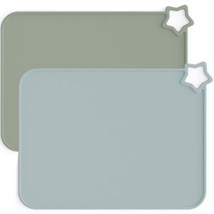 Napperons en silicone pour bébé, anti-taches, antidérapants, tapis de table pour tout-petits - Product Image 2