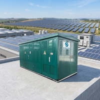 Station de transformateur complète extérieure à faible bruit 50Hz 60Hz pour l'infrastructure de recharge publique de véhicules électriques à HONGGU