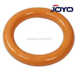 High quality rigging of Drop forged alloy steel weldless lifting steel round ring...