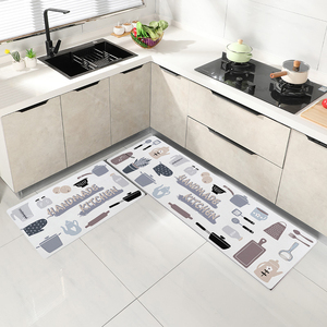 Tapis de sol de cuisine en mousse à mémoire de forme, tapis multi-fatigue, imperméable et résistant à l'huile, facile à nettoyer, 1 pièce, <span class=keywords><strong>2021</strong></span> - Product Image 1