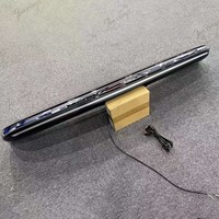 Alerón Trasero LED para Toyota Alphard Vellfire Serie 40 2023 2024, Luz de Freno de ABS, Modificación Exterior