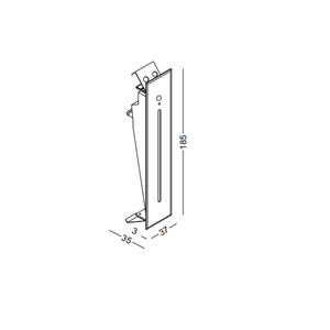 New cầu thang Chiếu Sáng Đèn Treo Tường Đèn lõm cầu thang dẫn đèn tường nhà cầu thang hành lang Đèn tường chiếu sáng - Product Image 6