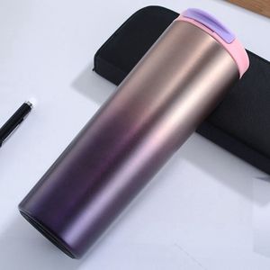 Botellas de agua baratas de marca China Watersy Factory instock 16oz taza de viaje de café de acero inoxidable con aislamiento al vacío de doble pared - Product Image 4