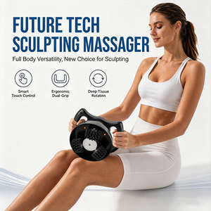 Professional Body Massage Machine Dual Direction Rollers Desktop 360 Roller <b>Massager</b> with Touch Screen Display - Product Image 2