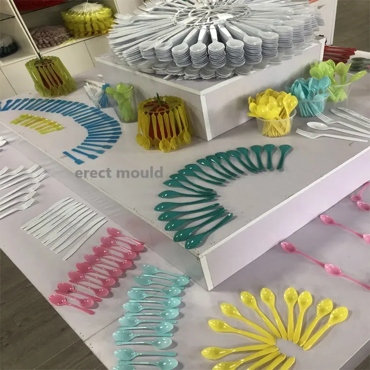 Diskon besar mesin cetak injeksi dibuat secara profesional untuk membuat sendok plastik