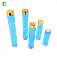 Tube en verre de 30 mm de diamètre, 40 mm de hauteur, 10 ml, 15 ml, 20 ml, 25 ml, 30 ml, 40 ml, 50 ml, 60 ml, 80 ml, 100 ml, emballage avec bouchon en métal doré